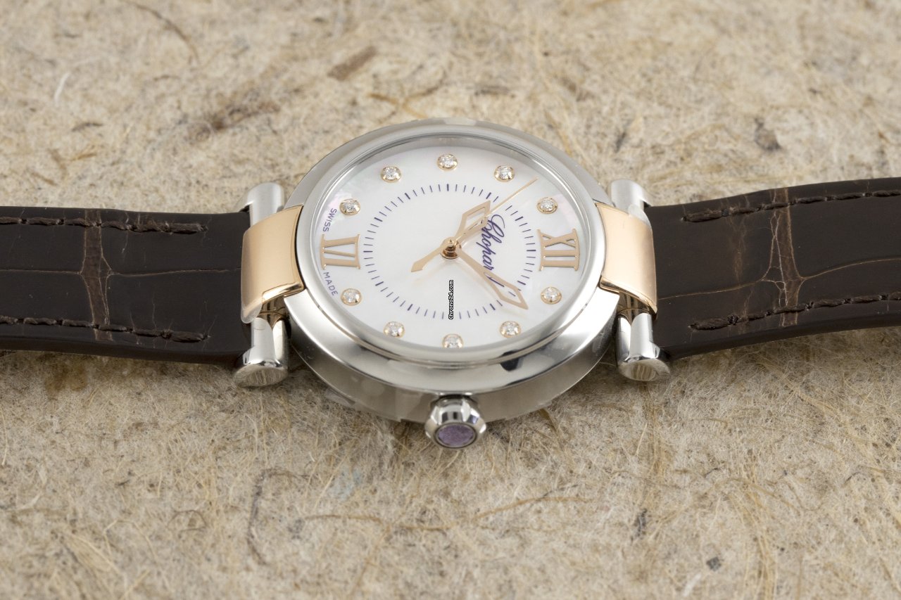 IMG_9081 Chopard Imperiale Womens watch Automatic Gold Steel 388563-6013 Replica 5