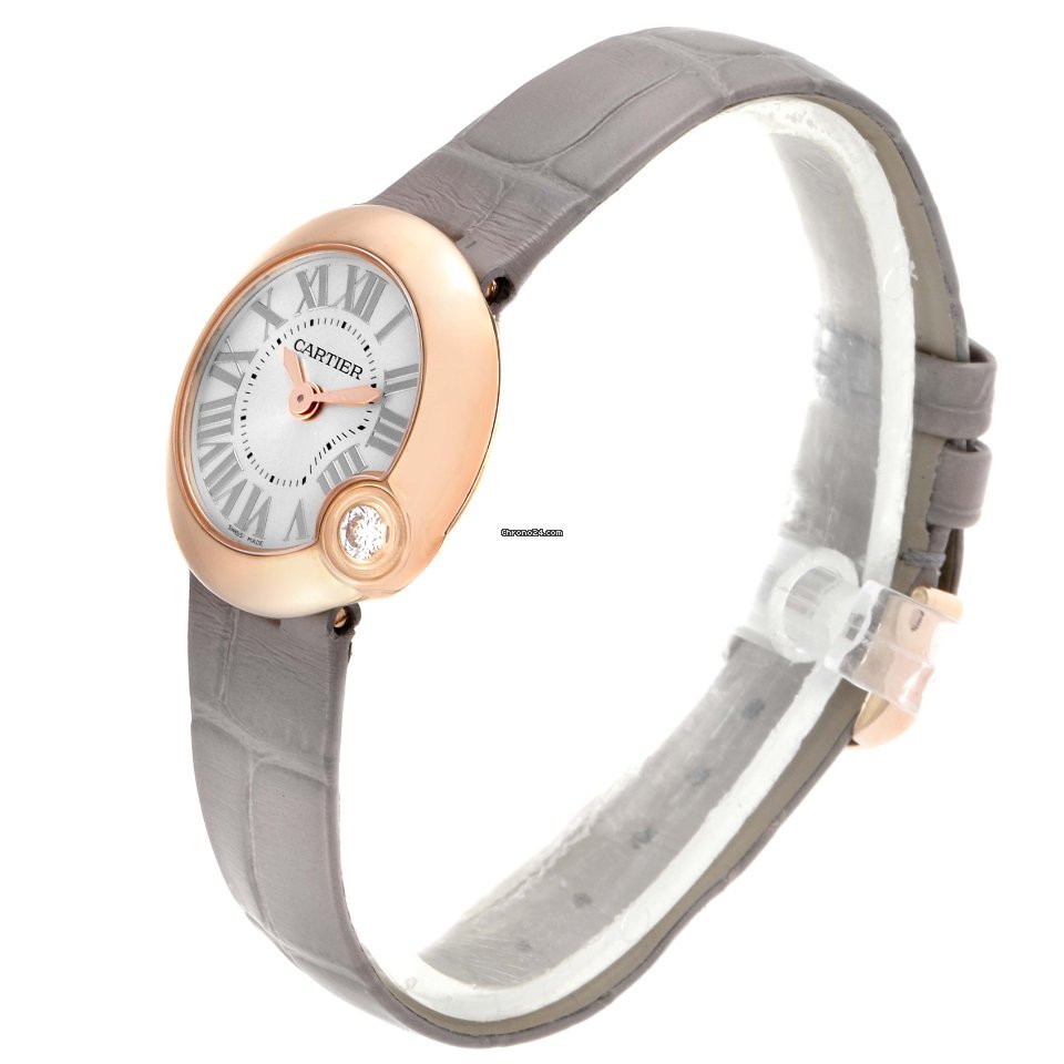 Cartier Ballon Blanc Womens watch Quartz Rose gold WGBL0002 Replica 5