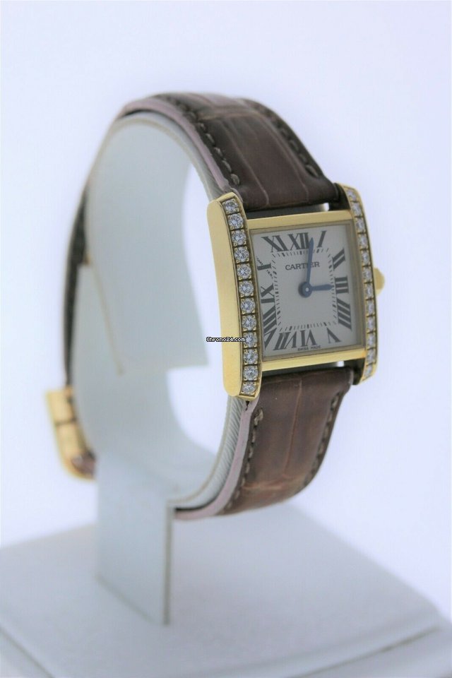 IMG_9081 Cartier Tank Francaise Quartz Yellow gold WE100151 Replica 5