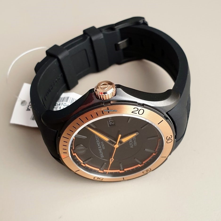 IMG_9081 Baume & Mercier Clifton Mens watch Unisex Automatic Steel 10425 Replica 5