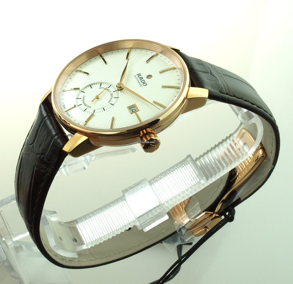 Rado Coupole Mens watch Unisex Automatic Gold Steel R22881025 Replica 5
