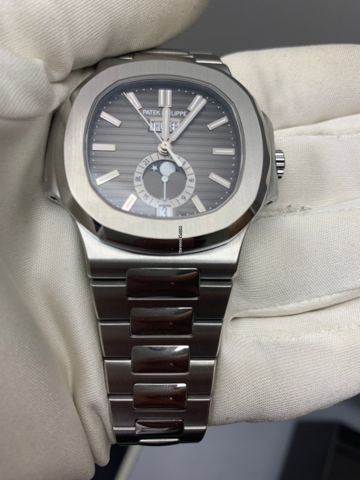IMG_9081 Patek Philippe Nautilus Mens watch Unisex Automatic Steel 5726 1A-001 Replica 5