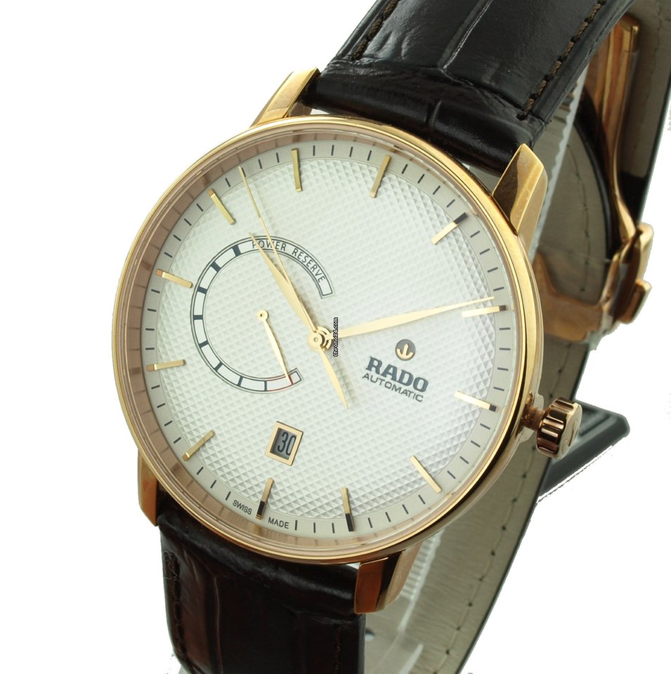 Rado Coupole Mens watch Unisex Automatic Gold Steel R22879025 Replica 5