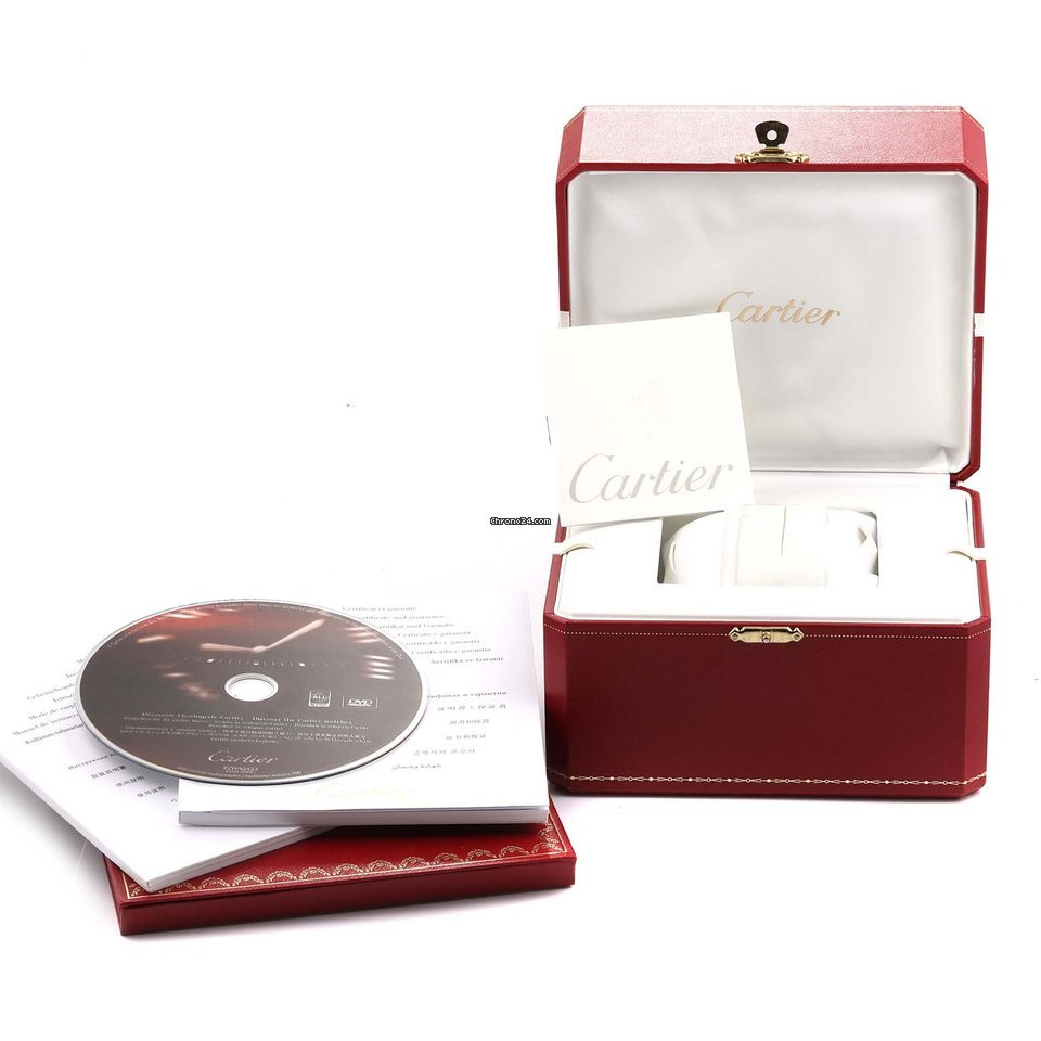 IMG_9081 Cartier Ronde Solo de Cartier Mens watch Unisex Automatic Gold Steel W6701009 Replica 5