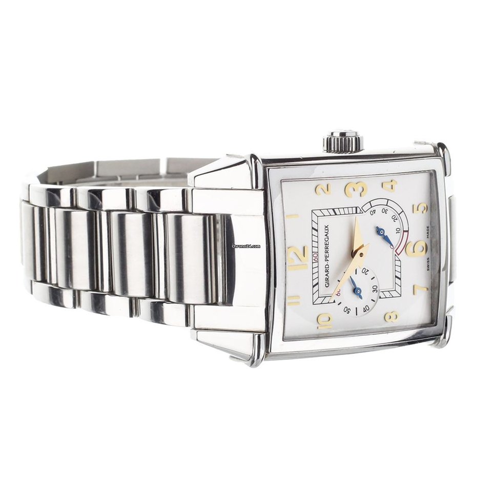 IMG_9081 Girard Perregaux Vintage 1945 Mens watch Unisex Automatic Steel 25850 Replica 5
