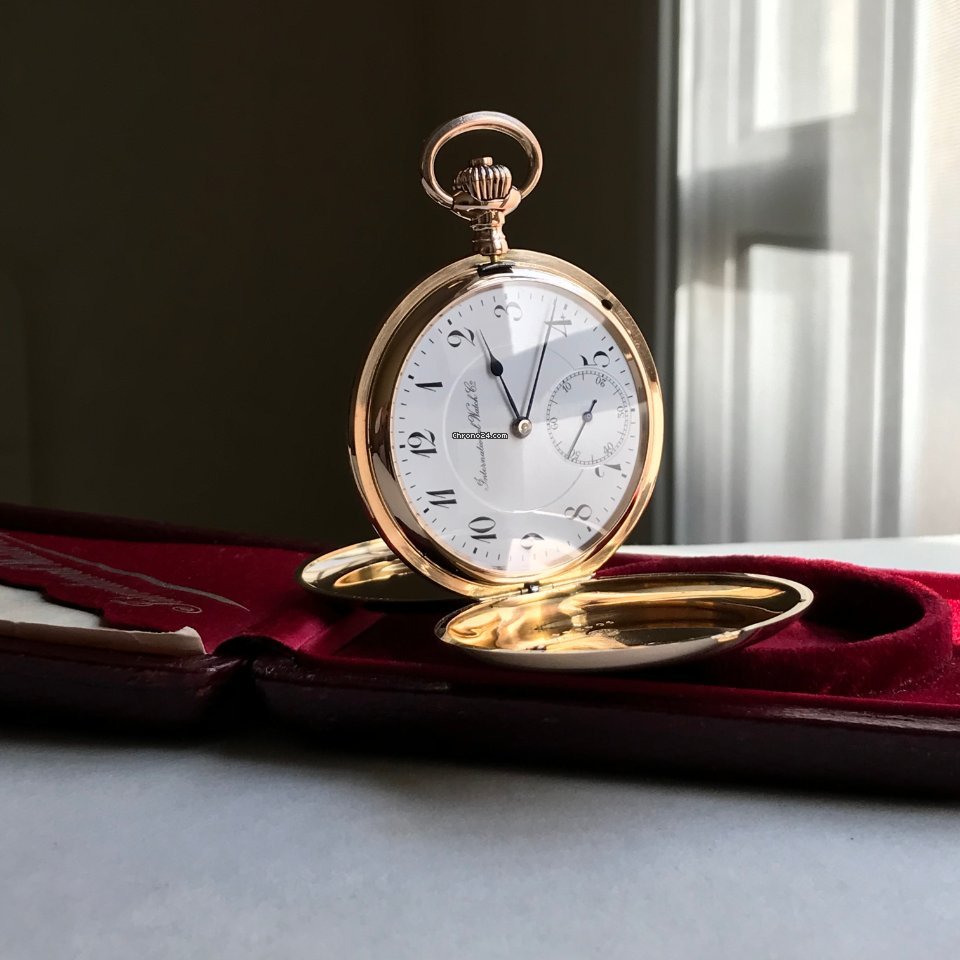 IMG_9081 IWC Mens watch Unisex Manual winding Yellow gold 564344 Replica 5