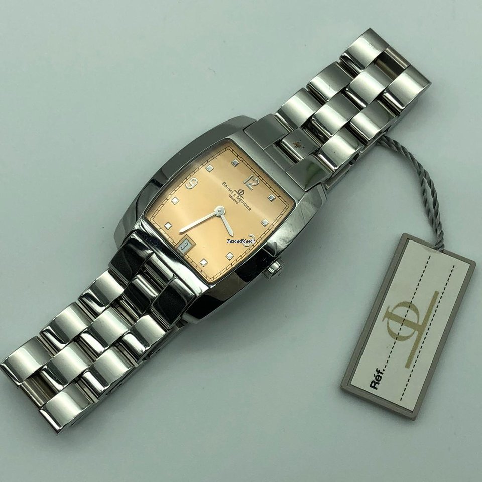 IMG_9081 Baume & Mercier Hampton Womens watch Quartz Steel MV045147 Replica 5