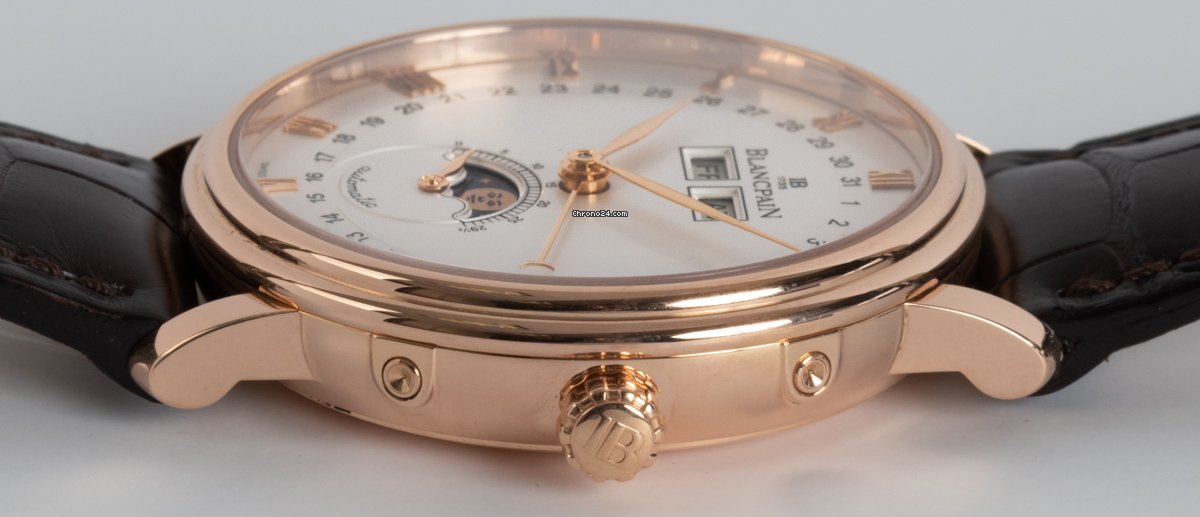 IMG_9081 Blancpain Mens watch Unisex Automatic Rose gold 6263-3642-55B Replica 5