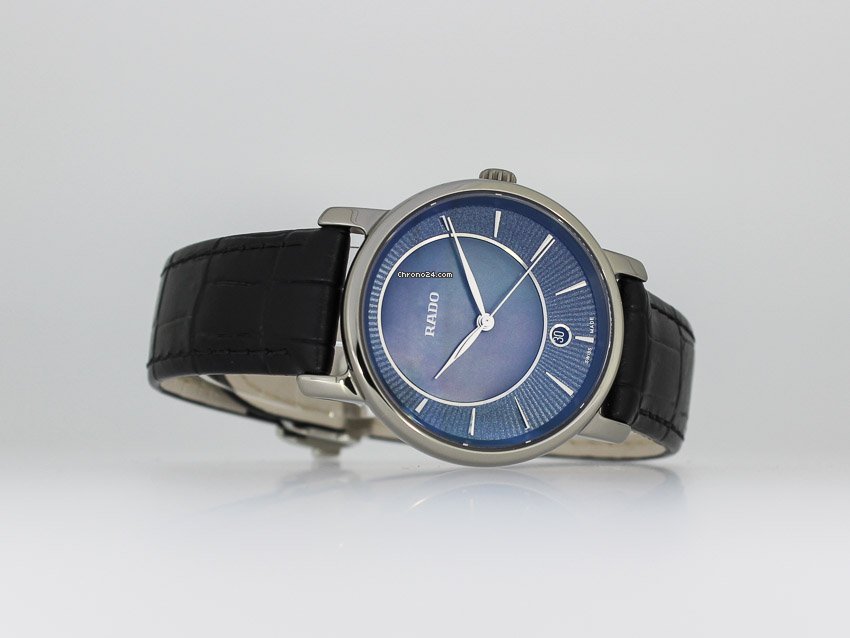 Rado DiaMaster Womens watch Quartz Ceramic R14064915 Replica 5