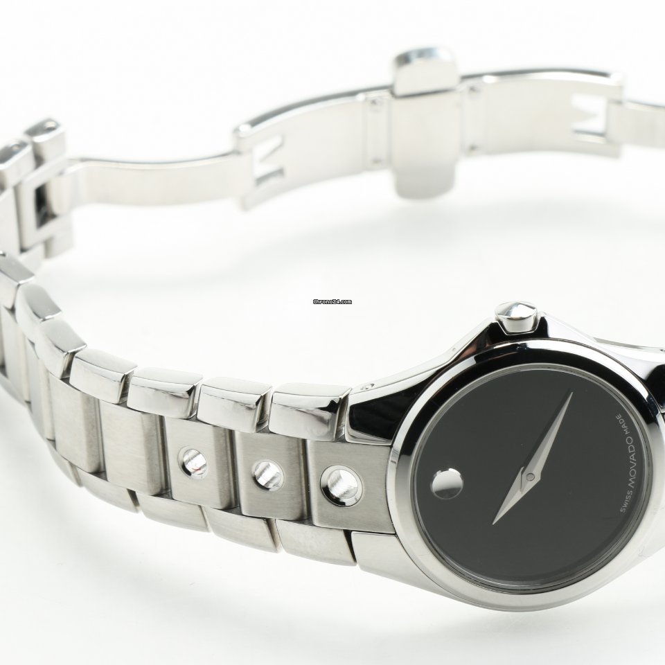 IMG_9081 Movado Museum Womens watch Quartz Steel 84.G4.1843 Replica 5