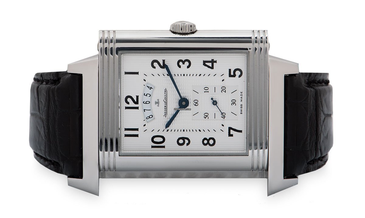 Jaeger-LeCoultre Grande Reverso Mens watch Unisex Manual winding Steel Jaeger Le-Coultre Reverso 274.8.85 Replica 5