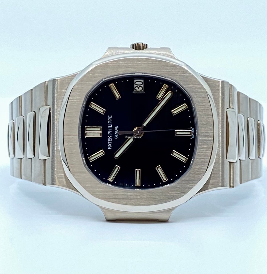 Patek Philippe Nautilus Mens watch Unisex Automatic White gold 3711 1G-001 Replica 5