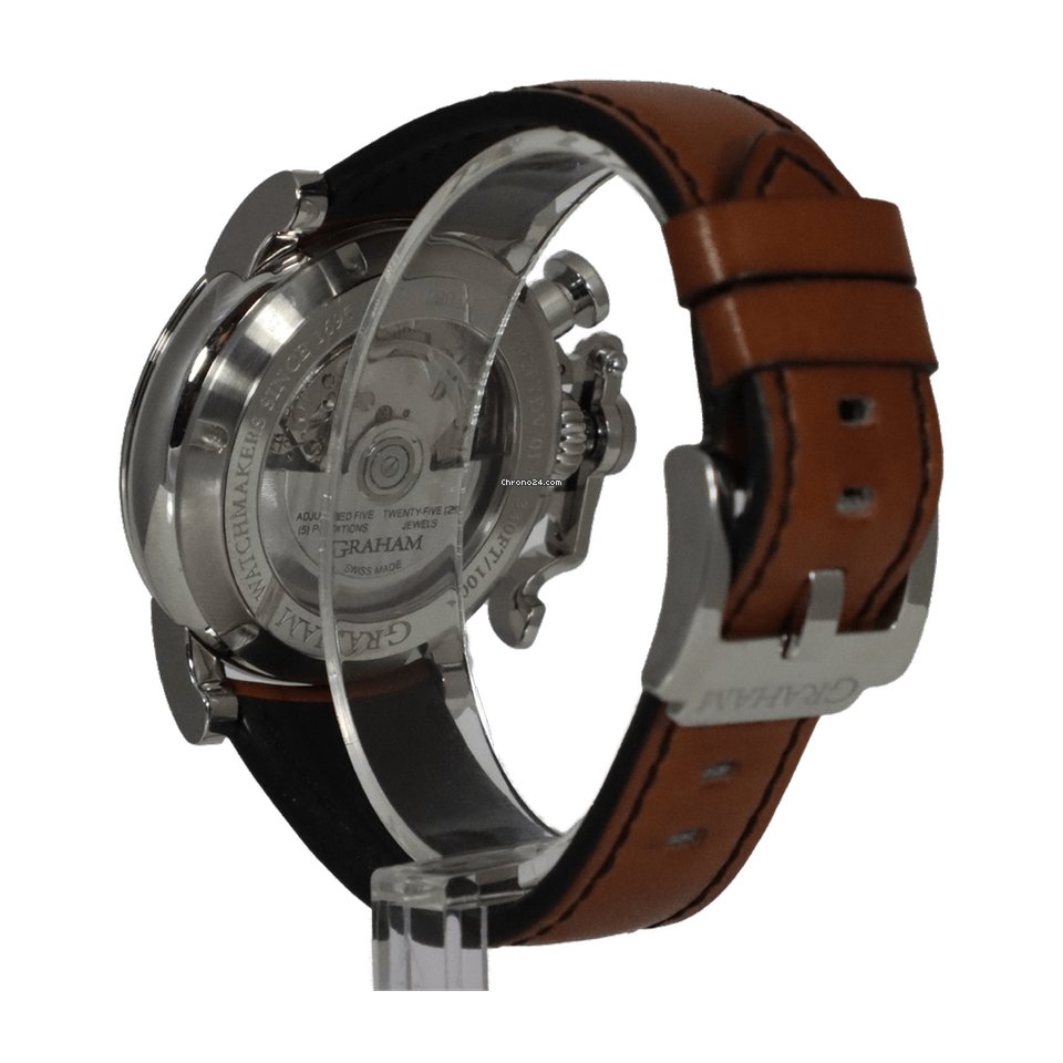 IMG_9081 Graham Chronofighter Mens watch Unisex Automatic Steel 2CVAS.B03A Replica 5