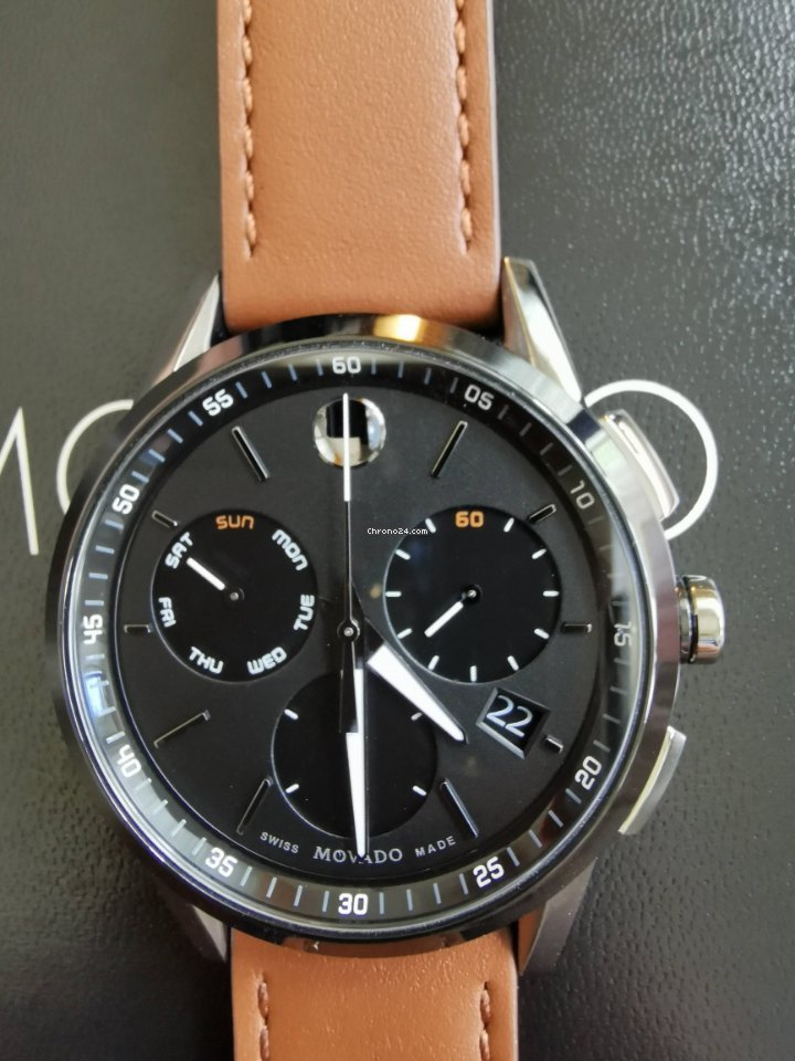 Movado Museum Mens watch Unisex Quartz Steel 607290 Replica 5