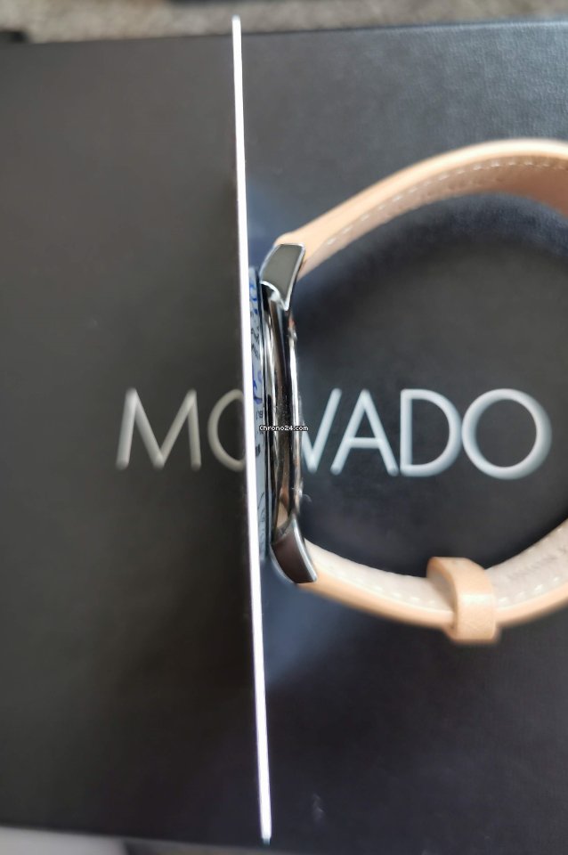 Movado Mens watch Unisex Quartz Steel 607378 Replica 5