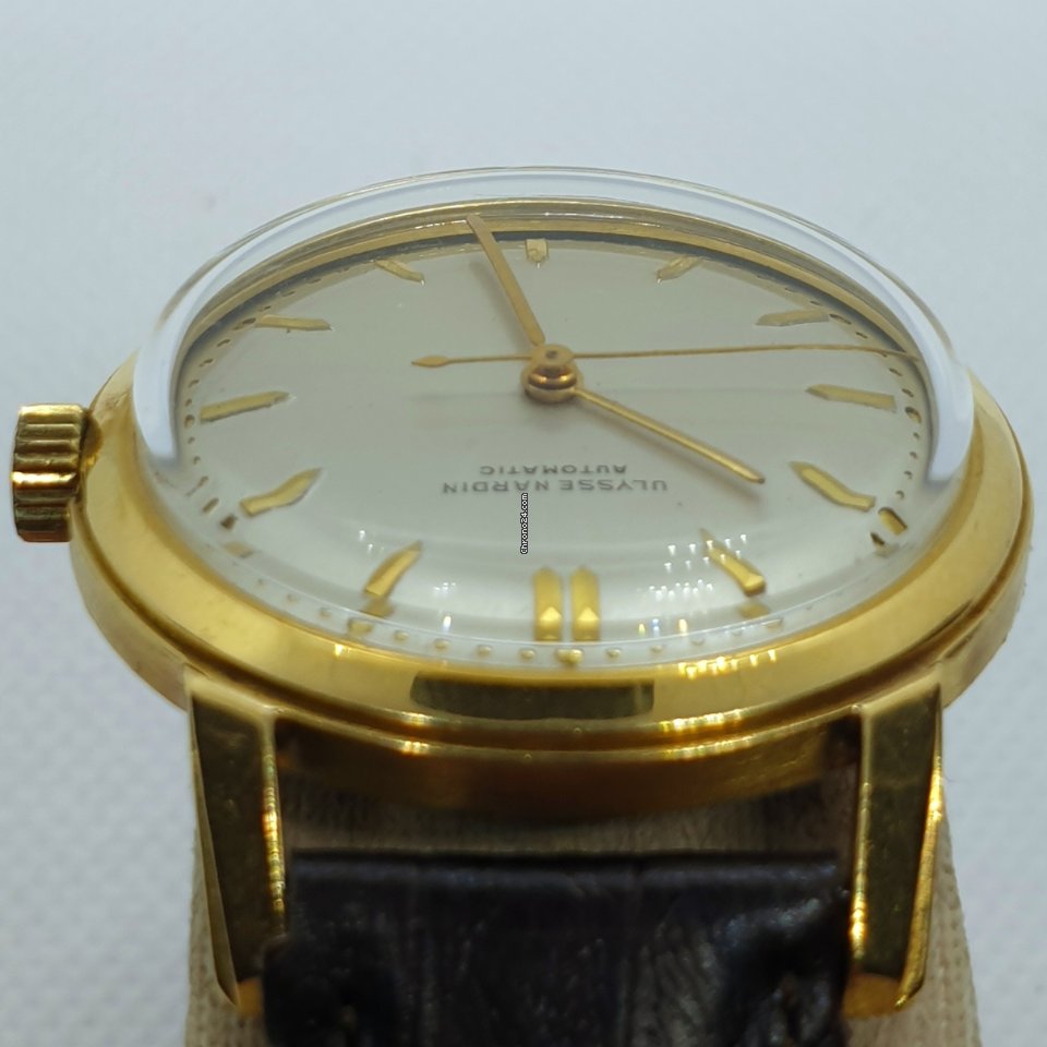 IMG_9081 Ulysse Nardin Mens watch Unisex Automatic Yellow gold 653238 10301 Replica 5