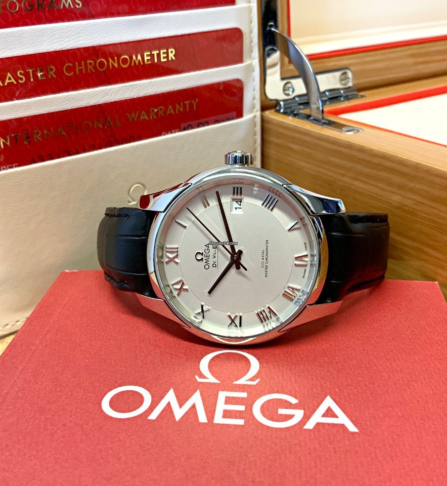Omega De Ville Hour Vision Mens watch Unisex Automatic Steel 433.13.41.21.02.001 Replica 5