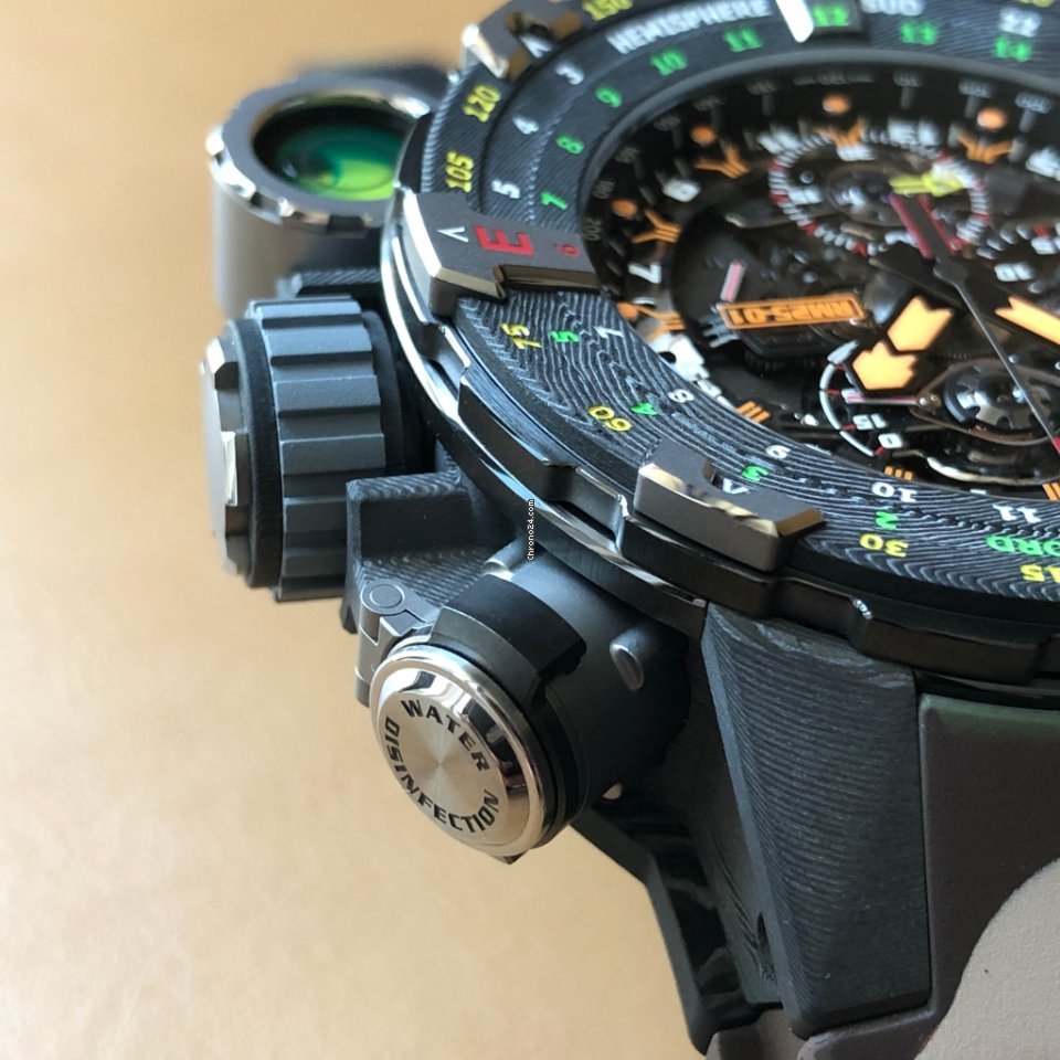 Richard Mille Mens watch Unisex Manual winding Titanium RM 25-01 Replica 5