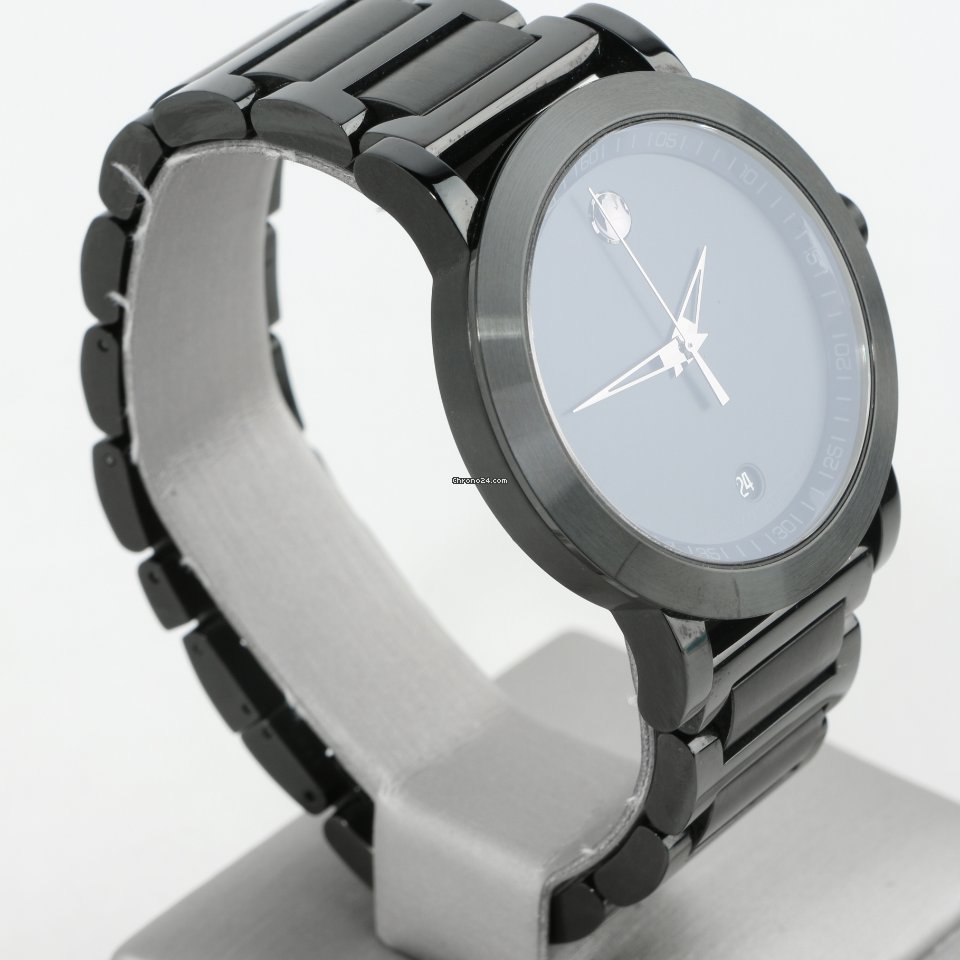 IMG_9081 Movado Museum Mens watch Unisex Quartz Steel 07.1.36.1202 Replica 5