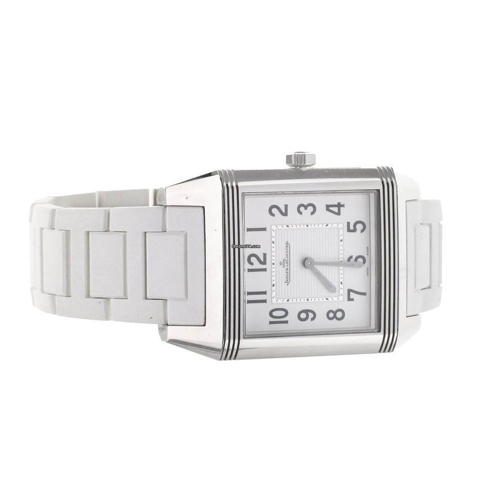 IMG_9081 Jaeger-LeCoultre Reverso Squadra Lady Womens watch Quartz Steel Q7068720 Replica 5
