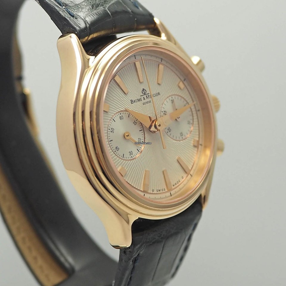 IMG_9081 Baume & Mercier Mens watch Unisex Manual winding Rose gold MVO45184 Replica 5