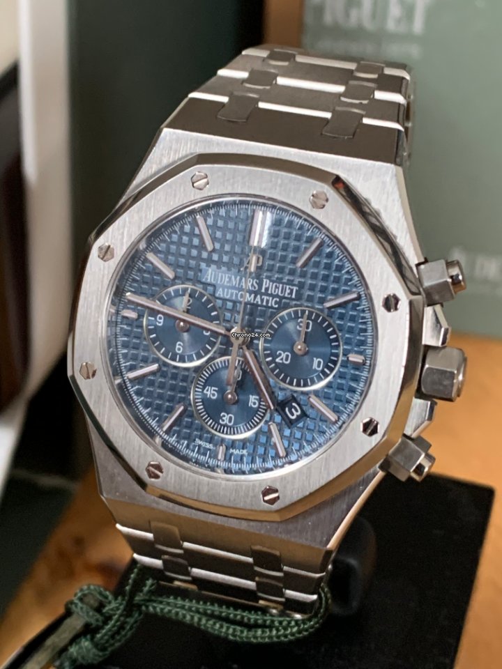 IMG_9081 Audemars Piguet Royal Oak Chronograph Mens watch Unisex Automatic Steel 26320ST.OO.1220ST.03 Replica 5