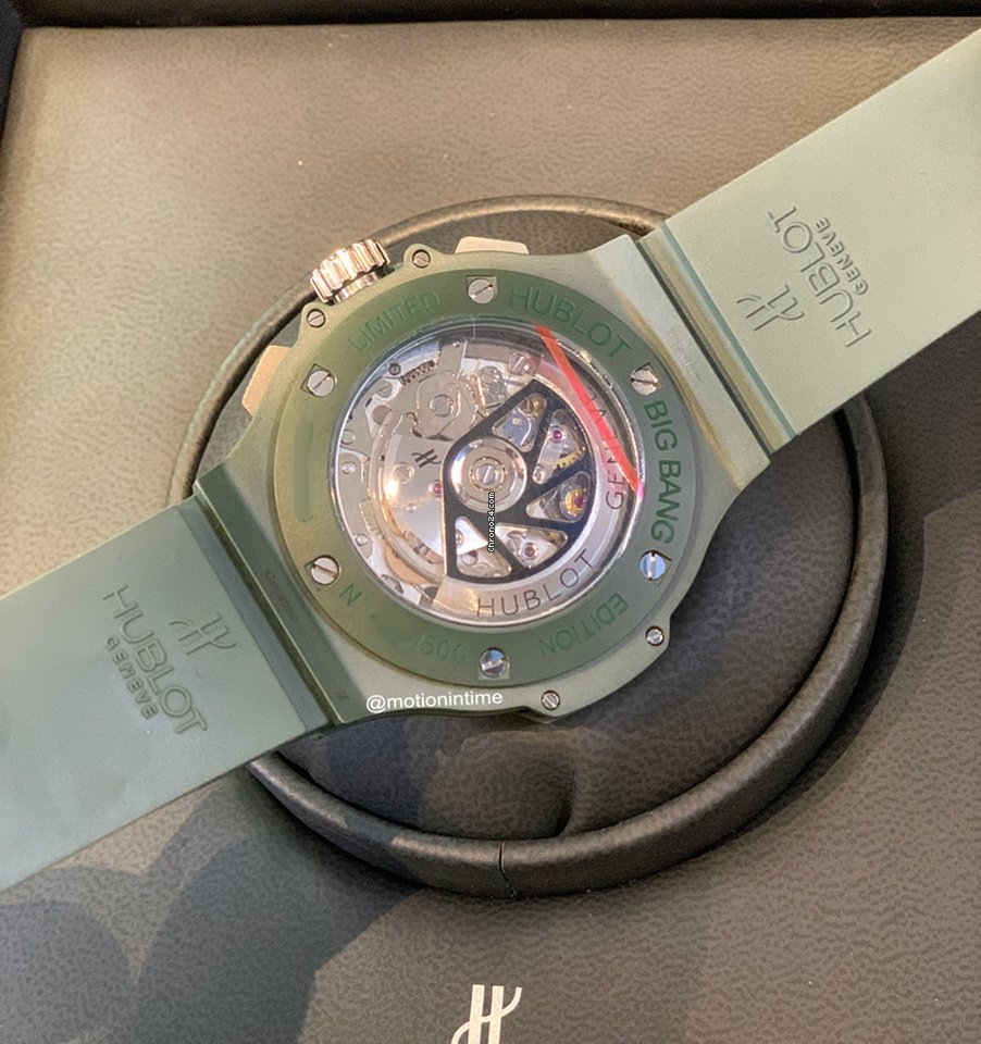 IMG_9081 Hublot Big Bang 44 mm Mens watch Unisex Automatic Ceramic 301.GI.5290.RG Replica 5