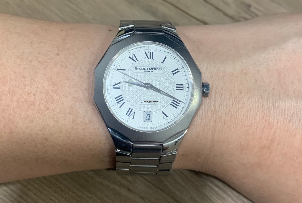 Baume & Mercier Riviera Mens watch Unisex Automatic Steel 65536 Replica 5