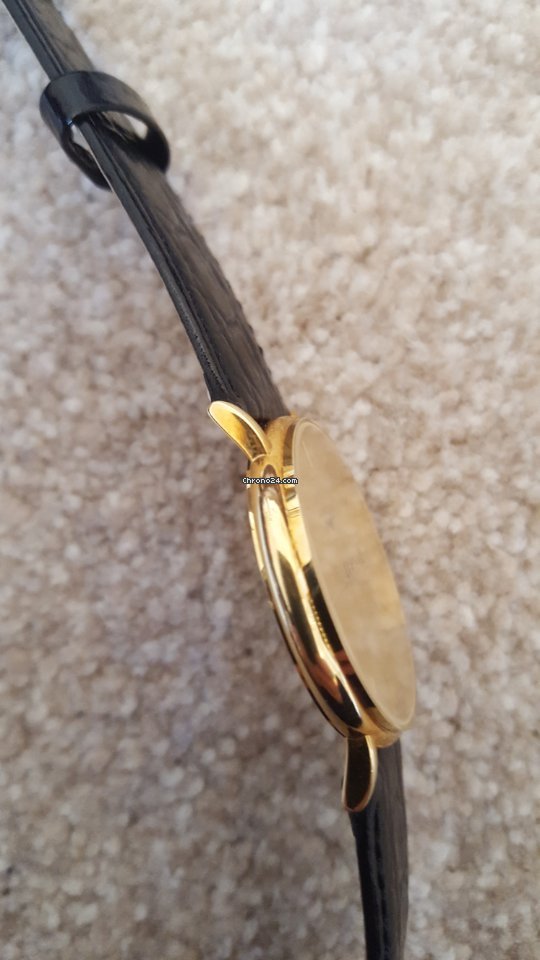 IMG_9081 Longines Presence Mens watch Unisex Quartz Yellow gold L4.743.6 Replica 5