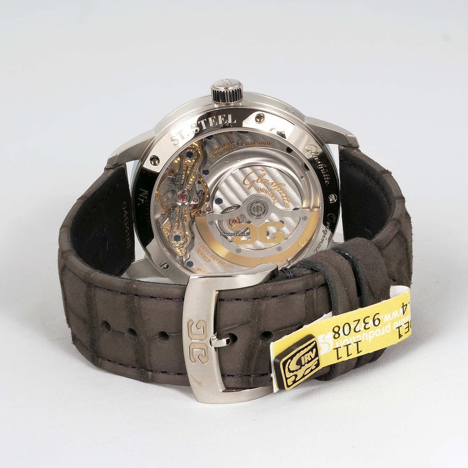Glashutte Original PanoMaticLunar Mens watch Unisex Automatic Steel 1-90-02-43-32-02 Replica 5