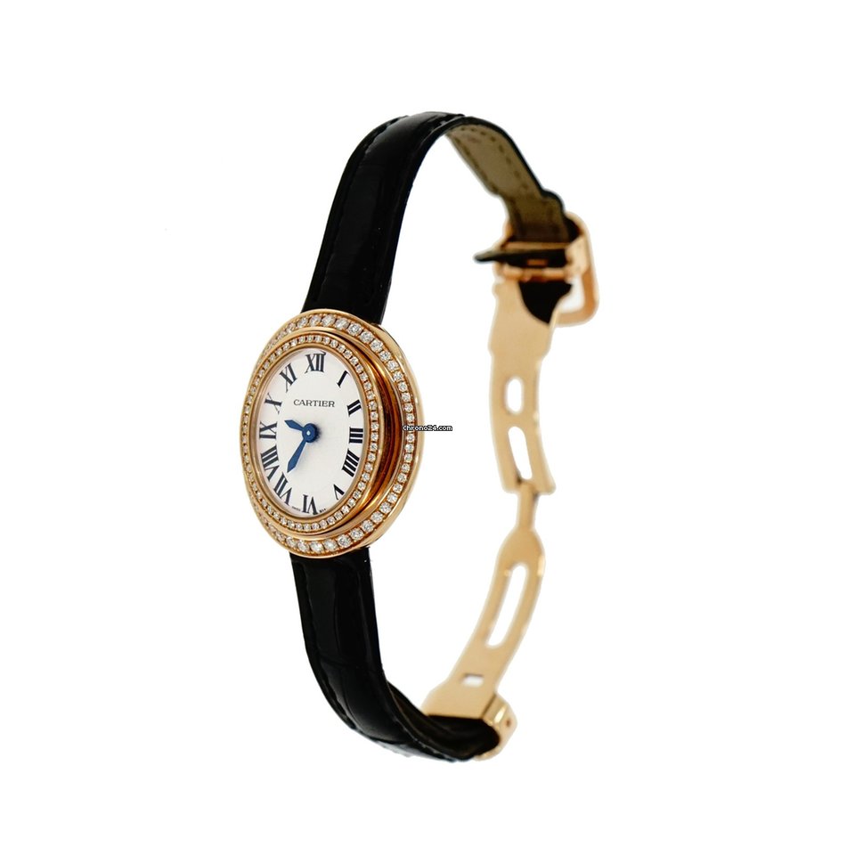 IMG_9081 Cartier Hypnose Womens watch Quartz Rose gold WJHY0003 Replica 5