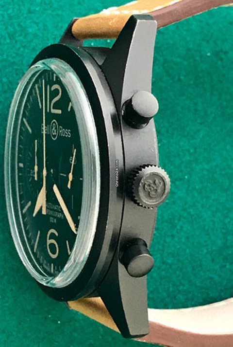 IMG_9081 Bell & Ross BR V1 Mens watch Unisex Automatic Steel BRV126-HERITAGE Replica 5