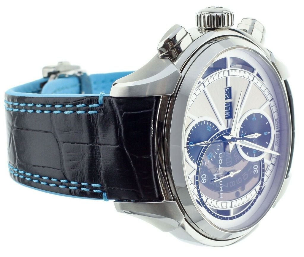 Hamilton Jazzmaster Mens watch Unisex Automatic Steel H32866781 Replica 5