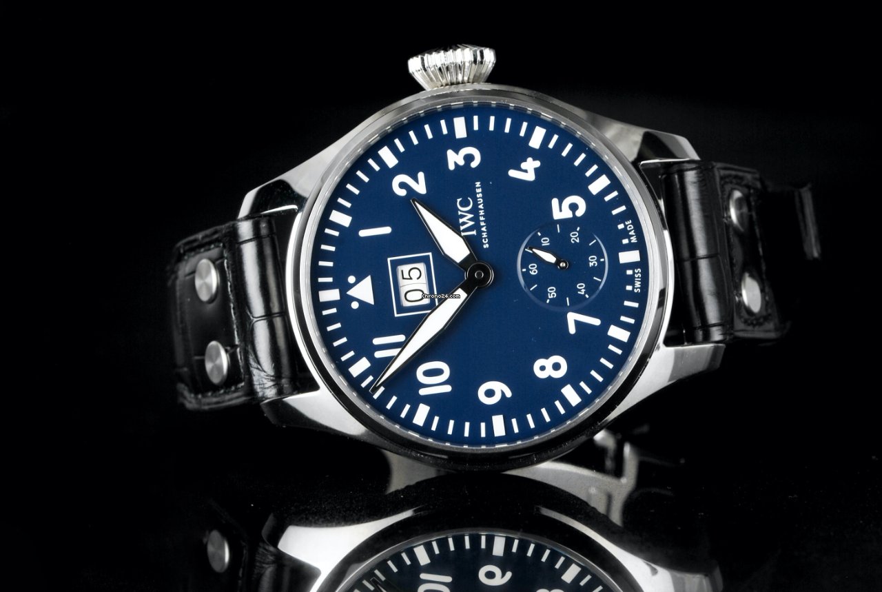 IMG_9081 IWC Big Pilot Mens watch Unisex Manual winding Steel IW510503 Replica 5