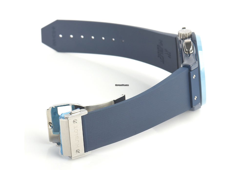 IMG_9081 Hublot Classic Fusion Blue Mens watch Unisex Automatic Ceramic 521.EX.7170.RX.GIT19 Replica 5