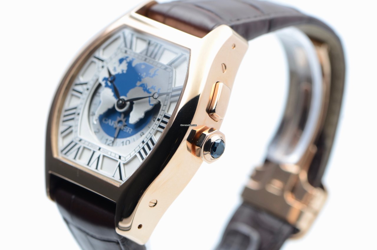 Cartier Tortue Mens watch Unisex Automatic Rose gold W1580049 Replica 5