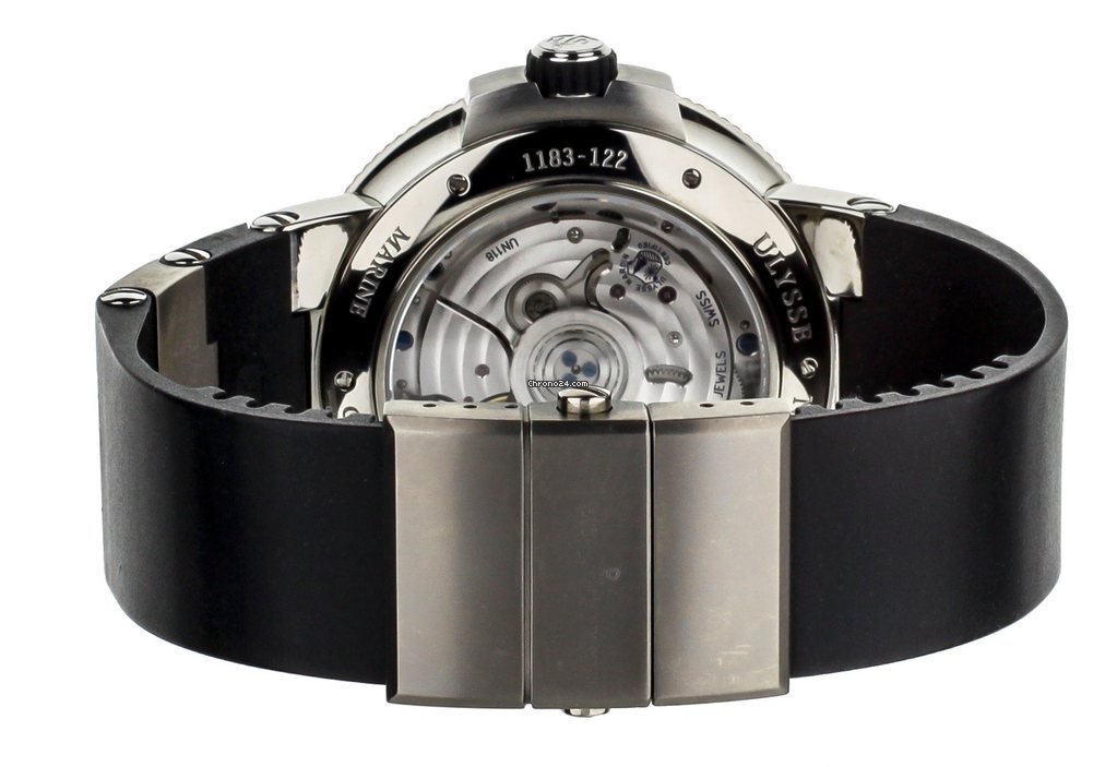 Ulysse Nardin Marine Chronometer Manufacture Mens watch Unisex Automatic Steel 1183-122-42 Replica 5