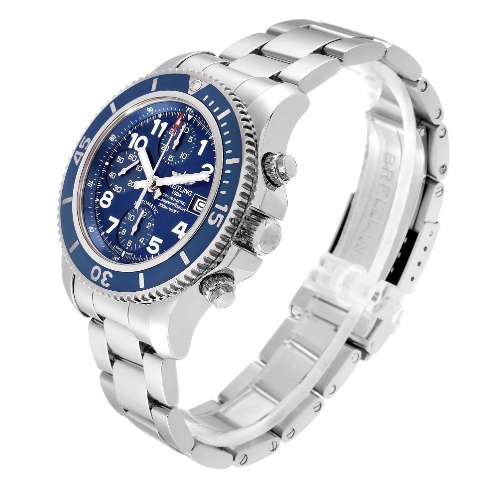 IMG_9081 Breitling Superocean Mens watch Unisex Automatic Steel A13311 Replica 5
