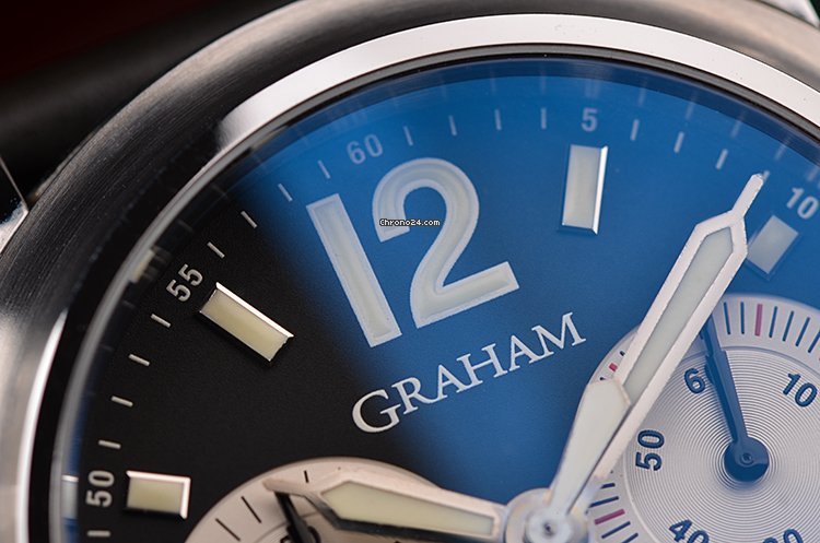 Graham Chronofighter Oversize Mens watch Unisex Automatic Steel 2OVAS.B01A.K10B Replica 5