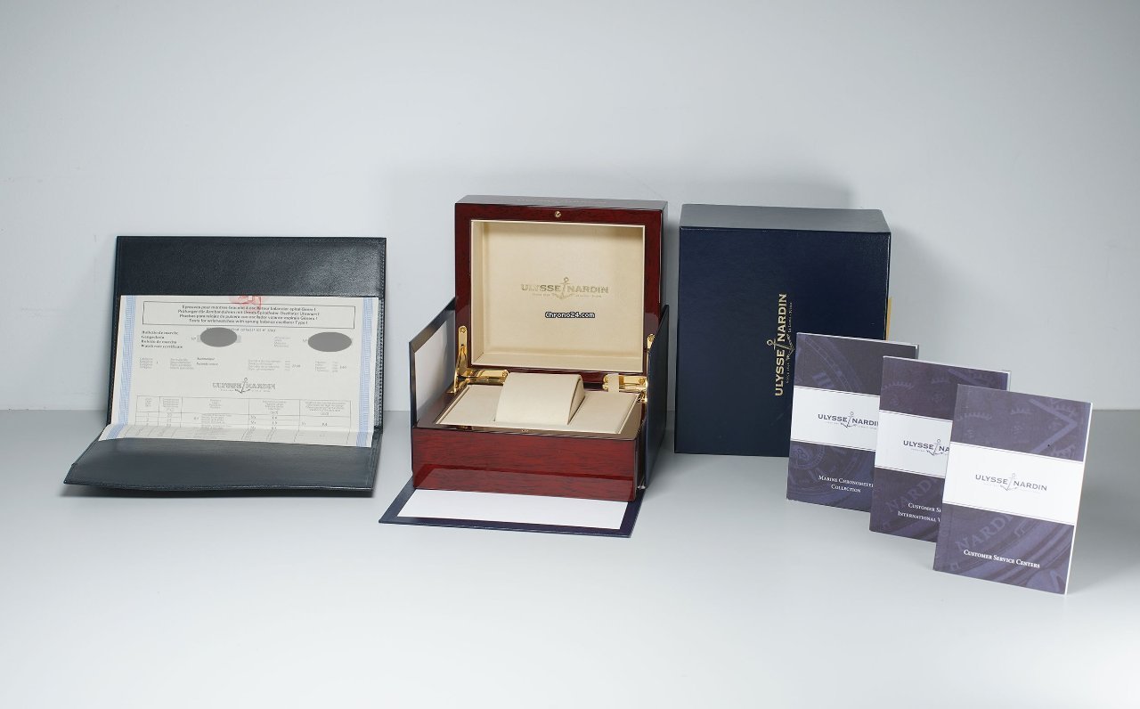 Ulysse Nardin Marine Chronometer 43mm Automatic Steel 263-67-7 43 Replica 5
