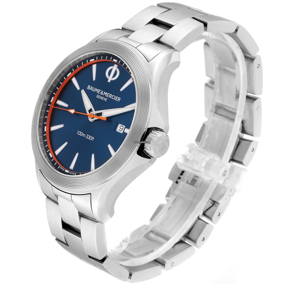 IMG_9081 Baume & Mercier Clifton Mens watch Unisex Quartz Steel M0A10413 Replica 5