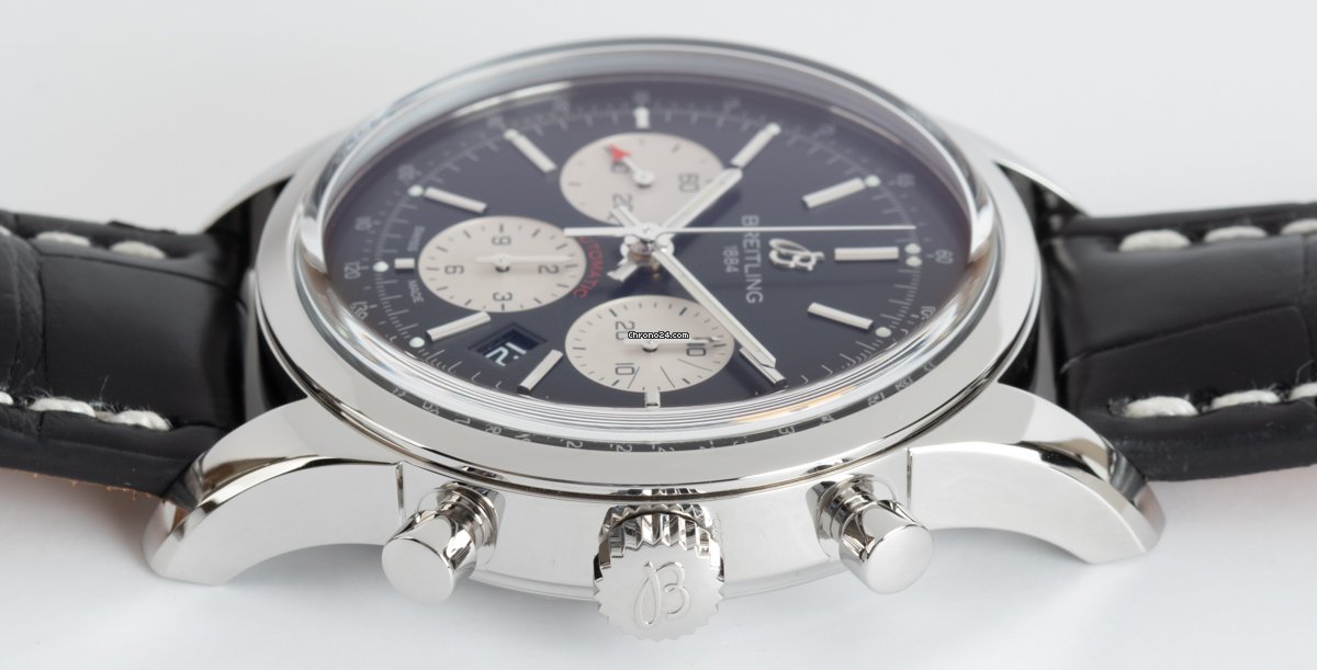 IMG_9081 Breitling Transocean Chronograph Mens watch Unisex Automatic Steel AB015212 BF26 Replica 5