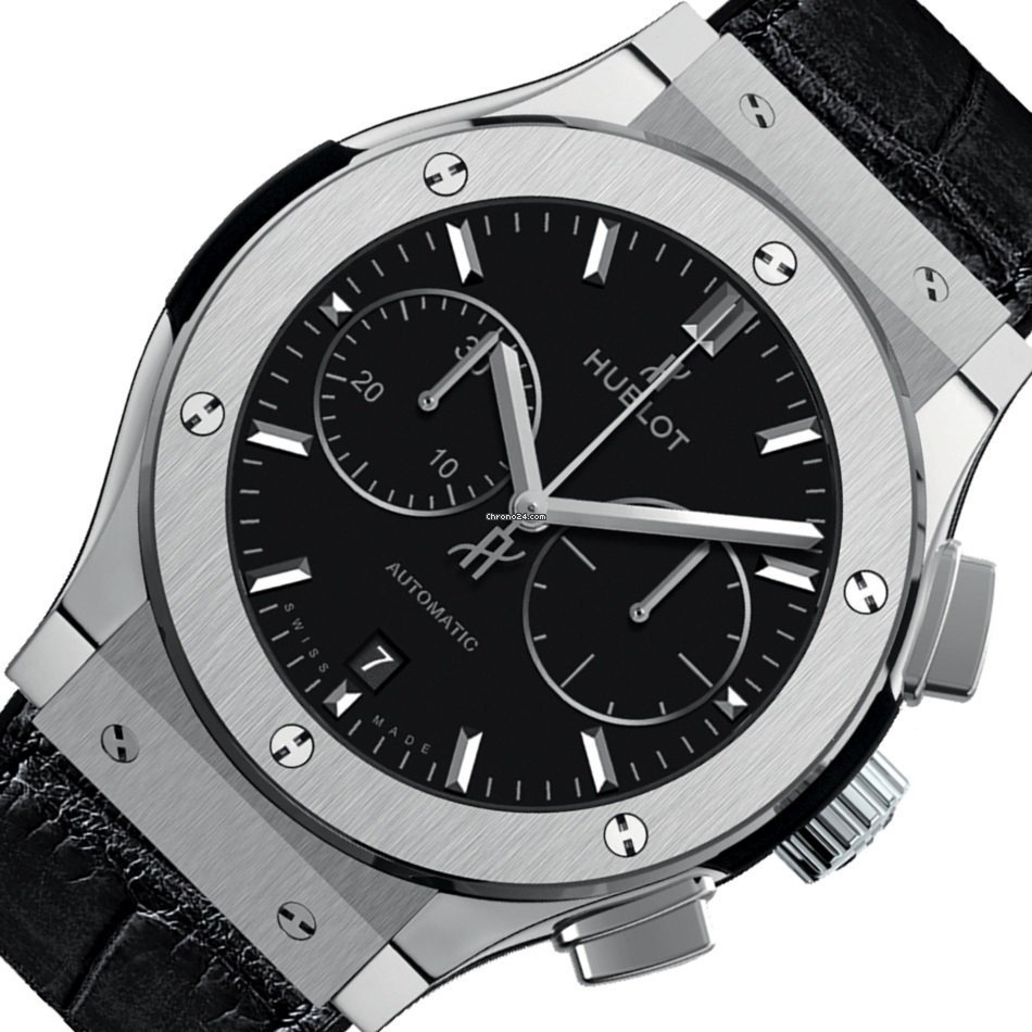 Hublot Classic Fusion Chronograph Mens watch Unisex Automatic Titanium 521.NX.1171.LR Replica 5