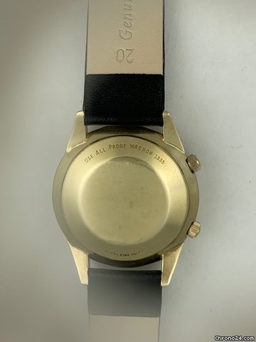 IMG_9081 Jaeger-LeCoultre Mens watch Unisex Automatic Gold Steel Memovox Vintage World Time Alarm Replica 5