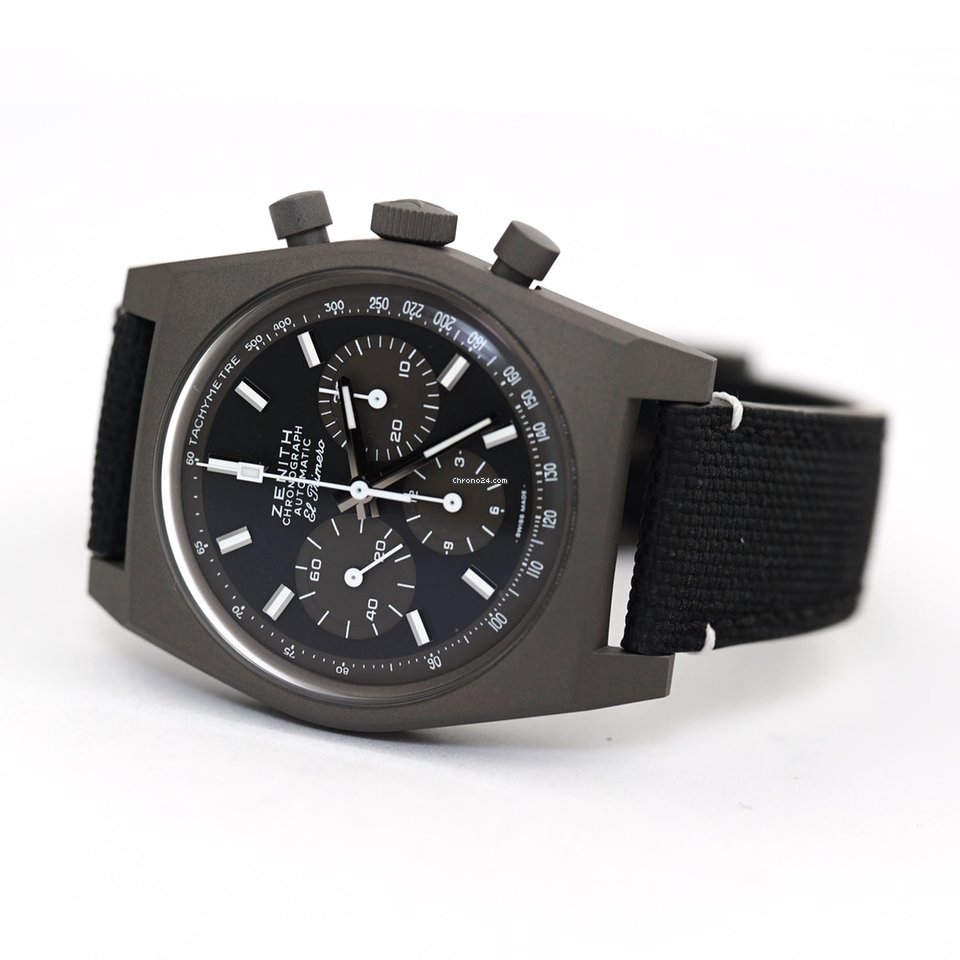 Zenith Mens watch Unisex Titanium 97.T384.4061 21.C822 Replica 5