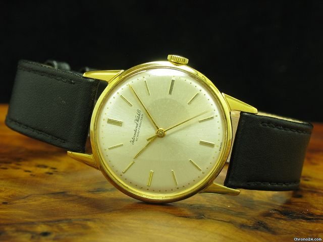 IMG_9081 IWC Mens watch Unisex Manual winding Yellow gold 805 Replica 5