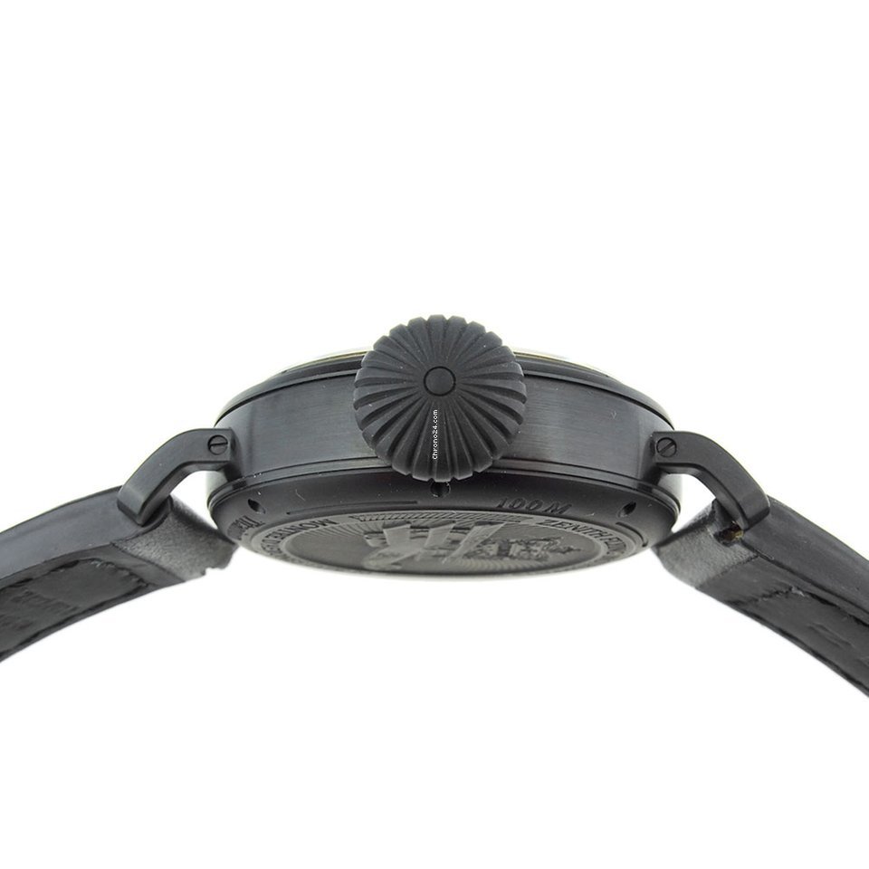 IMG_9081 Zenith Pilot Type 20 GMT Mens watch Unisex Automatic Titanium 96.2430.693 Replica 5