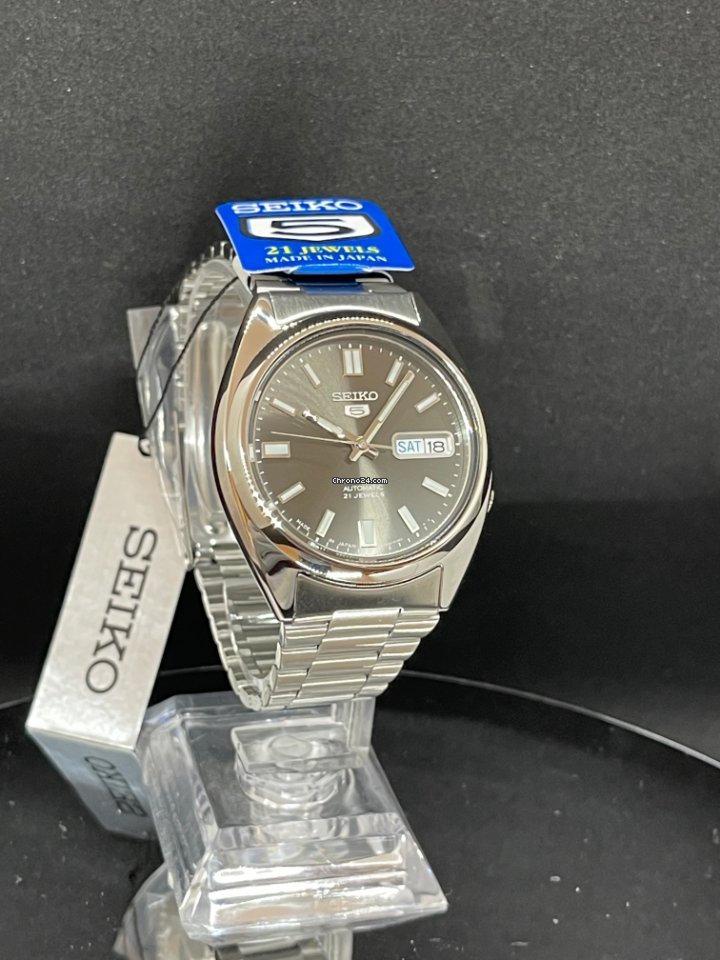 IMG_9081 Seiko 5 Mens watch Unisex Automatic Steel SNXS79J1 Replica 5