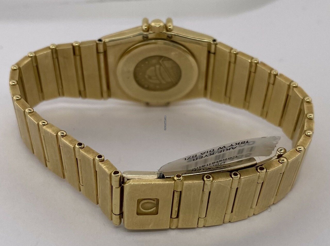 Omega Constellation Ladies Womens watch Quartz Yellow gold 895.1076 Replica 5