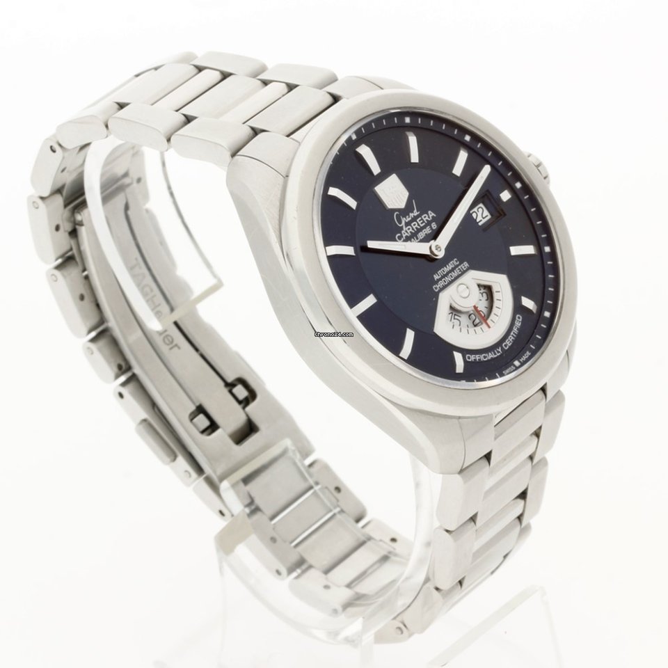 IMG_9081 TAG Heuer Grand Carrera Mens watch Unisex Automatic Steel WAV511J Replica 5